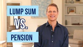 Retirement Crossroads: Lump Sum Vs. Pension And The Test That Helps You Decide | Wes Moss