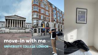 UCL move-in vlog | Hong Kong to London