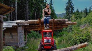 LOGS to LUMBER - Alaskan Chainsaw Milling for NEW BUSHCRAFT PROJECT