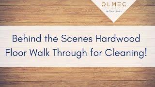 Before Cleaning Hardwood Floors