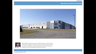 Speculative Industrial Warehouse Development