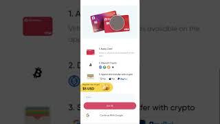 $5 FREE for Signing Up – How to Get Your First Crypto Card #EarnCryptoFree #CryptoCashback