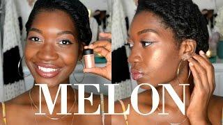 MAC Melon Pigment | Swatch & Review | The Best Highlighters for Medium to Darkskin Tones