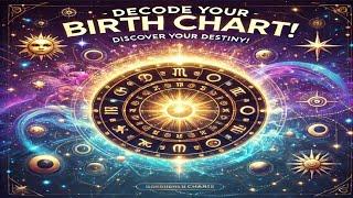 " Unlock the Secrets of Your Birth Chart  |  Discover Your Hidden Destiny & Life Purpose! "