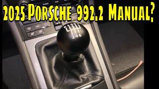 How to Get a Manual Transmission 2025 Porsche 911 992.2