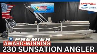 AWARD-WINNING Angler Pontoon! The 2023 Premier 230 SunSation Angler PTX Tritoon - Innovation Awards