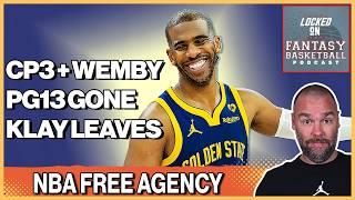 NBA Free Agency Day 1: CP3 to Spurs, Klay Thompson Leaves, PG13 Out