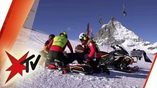 Lawinengefahr, Herzinfarkt, Knochenbrüche: Rettung per Helikopter im Skigebiet | stern TV