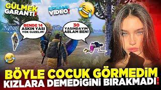 14 YAŞINDAKİ TROLL ÇOCUK KIZLARA DEMEDİĞİNİ BIRAKMADI |  PUBG MOBILE