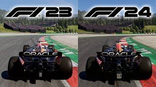 F1 23 vs F1 24 | Direct Comparison