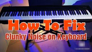 How to Fix Repair Clunky  Keyboard Roland Fp30 Fp30x Digital Piano RHA-4