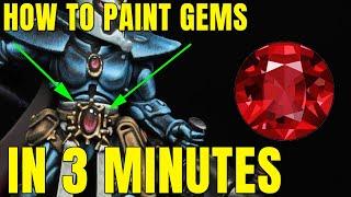 How to QUCIKLY paint GEMS in JUST 3 MINUTES on Autarch