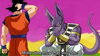 GOKU FINDS BEERMUR IN THE TIME CHAMBER AFTER MILLENNIUMS BEERUS' FATHER APPEARS - Part 2