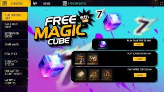 7th Anniversary Free Magic Cube Event | 7th Anniversary Event Free Fire | Free Fire New Event