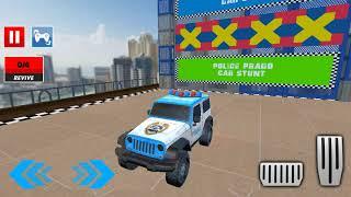 Police Car Stunts Game Police Car Mega Ramp Car Racing Gameplay 5