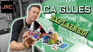 CA glue (cyanoacrylate; a.k.a, "superglue") explained!