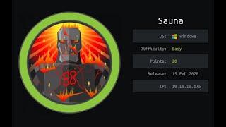 HackTheBox Sauna Walkthrough