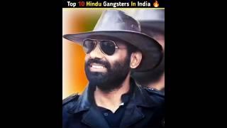 Top 10 Hindu Gangsters In India  #shorts //Fact By Anant//