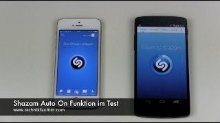 Shazam Auto On Funktion im Test