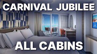 CARNIVAL JUBILEE - ALL CABINS ON BOARD - New Cruise Ship by Carnival Cruise Line