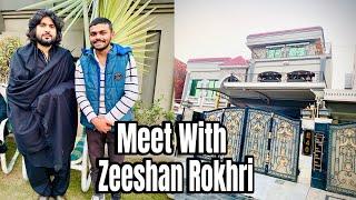 Meet with zeeshan Rokhri  Alrehman Garden Lahore  || Habibi Vlogs || Singer Zeeshan Rokhri