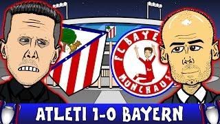 ATLETICO MADRID vs BAYERN MUNICH 1-0 (UEFA Champions League 2016 Semi-Final Parody Highlights)