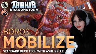 TARKIR: DRAGONSTORM - So Many Attackers! | Boros Standard Deck Tech with Ashlizzlle | MTG Arena