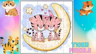 Tigger Puzzle for Kids | Cute Tigger Puzzle Toy | Proud Tiger Puzzle Game