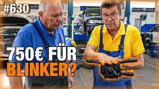750€ für Blinker-Reparatur??  Oder bekommt Holger den Opel-Lenkstockschalter selbst wieder heile? 