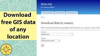 Download free GIS data of any location