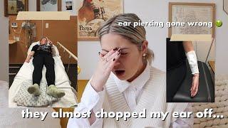 I ALMOST LOST MY EAR... Ear piercing gone wrong story time (with UPDATED photos)