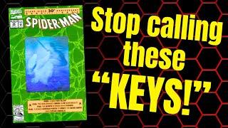 100 Comics mistaken for "KEYS"