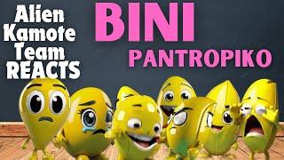 Alien Kamote Team Reacts - BINI's Pantropiko Performance Video