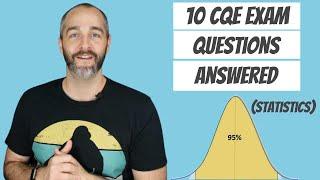 CQE Exam Questions  ANSWERED [10 questions from Statistics]
