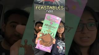 trying MR.BEAST’S CHOCOLATE (is it good?) #trending #shorts