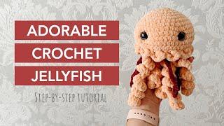 EASY NO SEW Crochet Jellyfish TutorialFREE Amigurumi Pattern for Beginners!