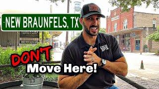 DON'T Move to New Braunfels! 10 Facts you need to know about this San Antonio Suburb...