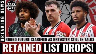 ️ BREAKING: SHEFFIELD UNITED ANNOUNCE RETAINED LIST! ️