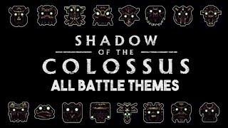 Shadow of the Colossus All Epic Battle Theme Songs Original OST