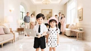 灰姑娘一胎雙寶卻不知道孩子的爸爸是誰，6年後天才萌寶一鍵鎖定爹地的位置，竟是江城首富，隔天帶著妹妹上門認親！#短劇 #短劇全集 #短劇推薦 #drama #萌寶 #甜寵 #愛情