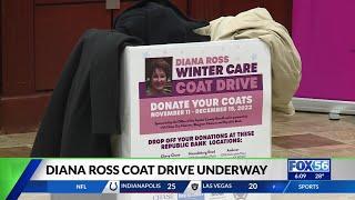 Diana Ross coat drive underway