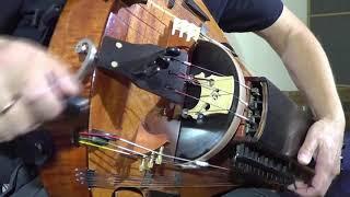 Reverse Dance. Medieval Dance. Hurdy-Gurdy Solo