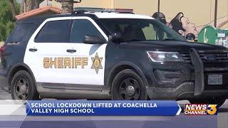 School lockdown lifted at CVHS