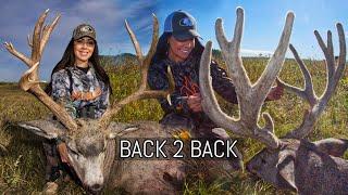 BOWHUNTING GIANT MULE DEER! | Kelsy Robbins hunts two huge bucks in two years! "Back 2 Back"