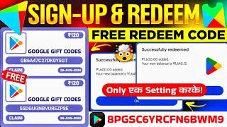 Free Redeem Code (Sign-up & Redeem) | Free Redeem Code App | Free Google Play Redeem Code