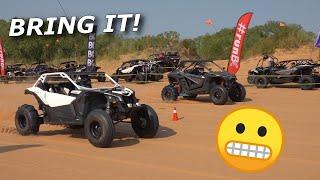 We drag race "STOCK CLASS" and get ANNIHILATED at UTV Takeover Waynoka!