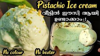 ഇത്ര എളുപ്പം ആയിരുന്നോ കടയിലെ Pista ice cream ഉണ്ടാക്കാൻ !| pistachio Ice cream| pista ice cream