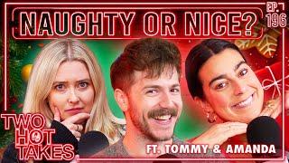 Naughty or Nice? Ft. Amanda Lehan-Canto & Tommy Bowe || Two Hot Takes Podcast || Reddit Reactions