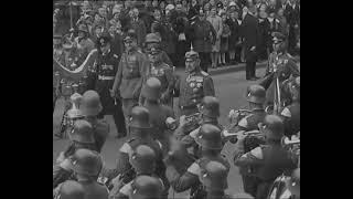 President of the Reichs Paul von Hindenburg Inspects Wachregiment Berlin, 06.10.1932