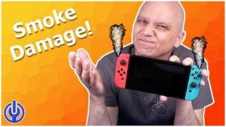 This Nintendo Switch Was in a House Fire! Let's Fix It!